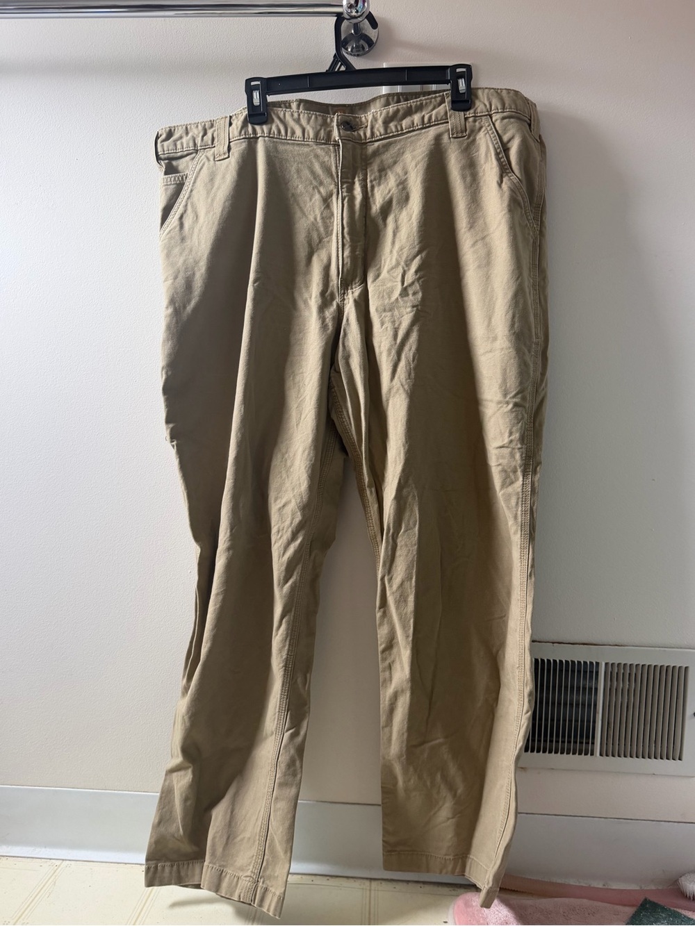 Carhartt Men's Tan Chino Pants - Straight Leg